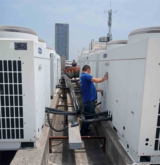 屏南中央空调制热和不制冷系统维修方法